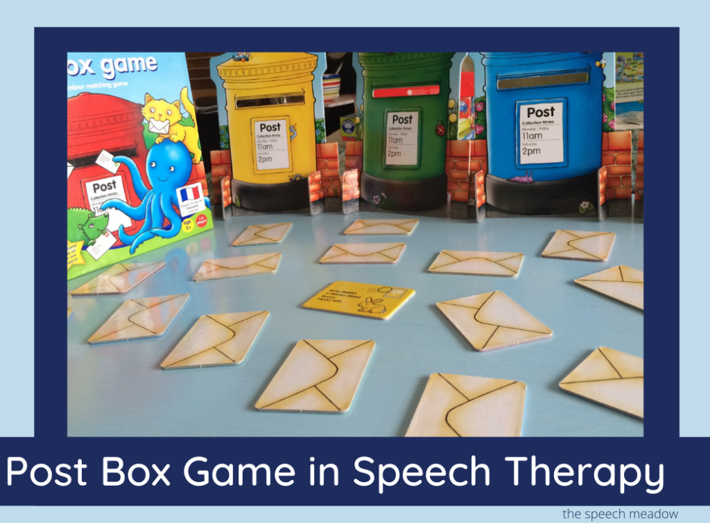 Use the Post Box Game in therapy